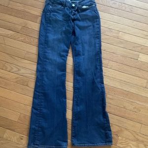PAIGE SKYLINE BOOT Low/Medium Rise Jeans/ Size 28/ Dark wash